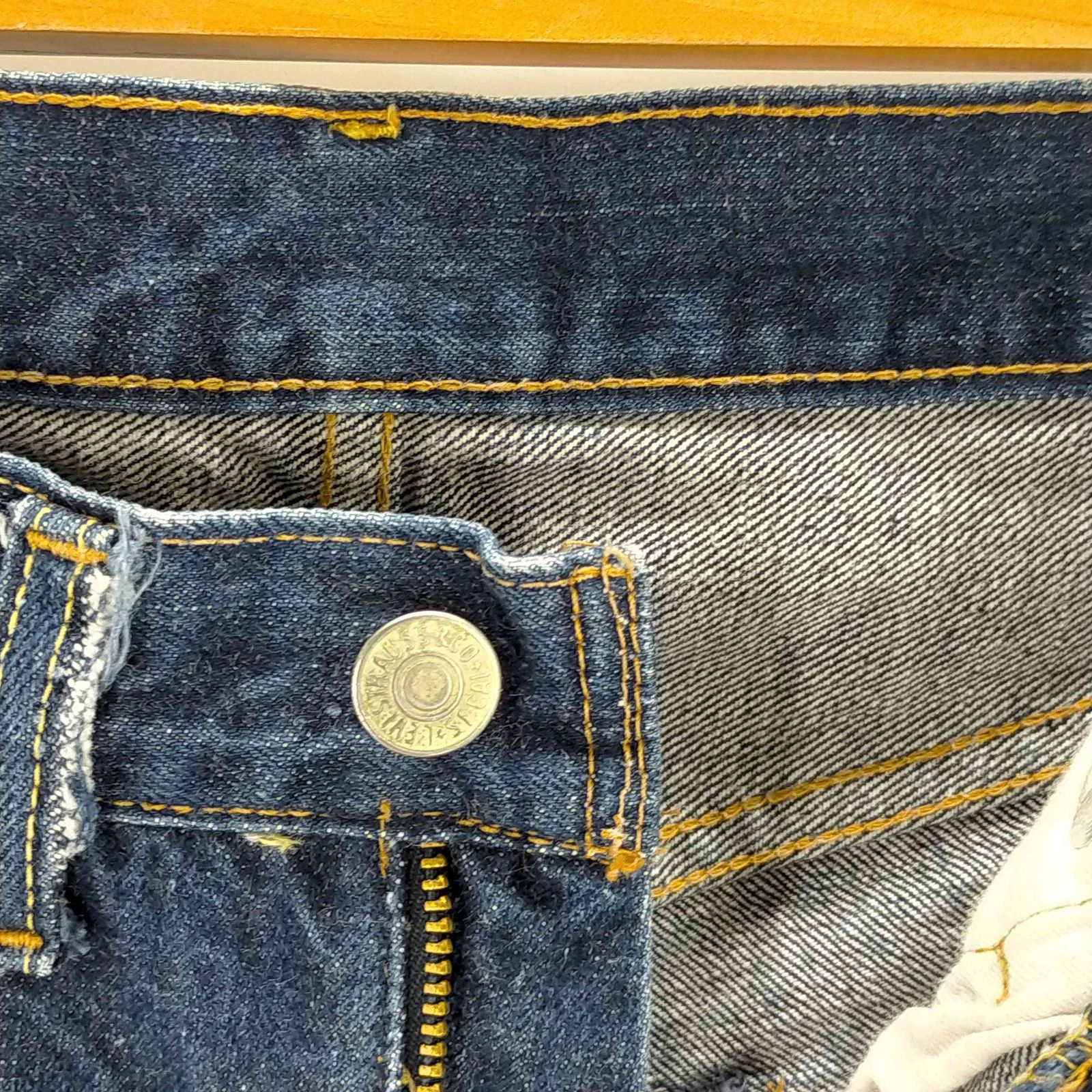 リーバイス Levis 502-0117 66前期 刻印16 bigE talon 赤耳 並行ステッチ メンズ  W30