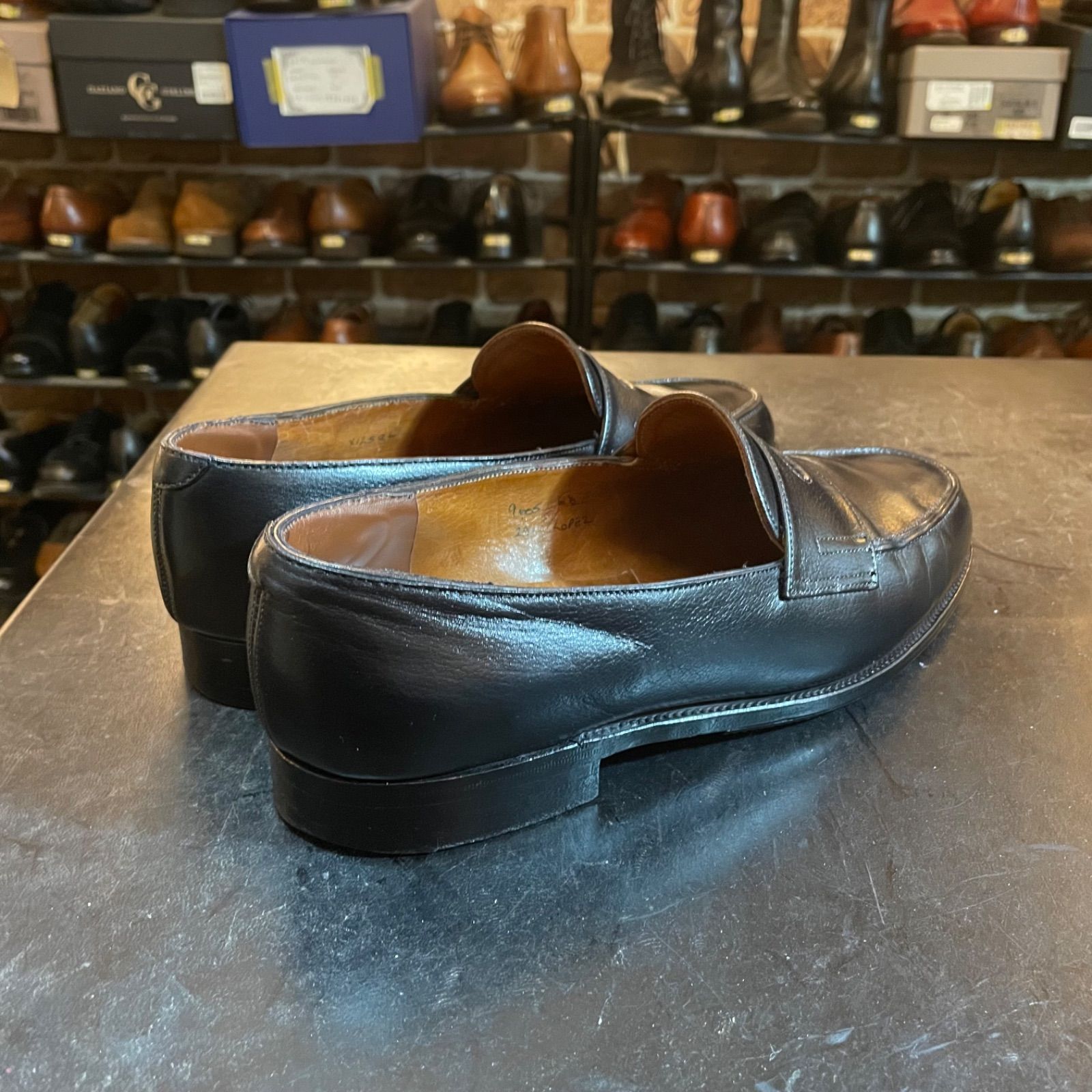 旧ロゴ JOHNLOBB ジョンロブ LOPEZ ロペス ローファー UK6.5E - メルカリ