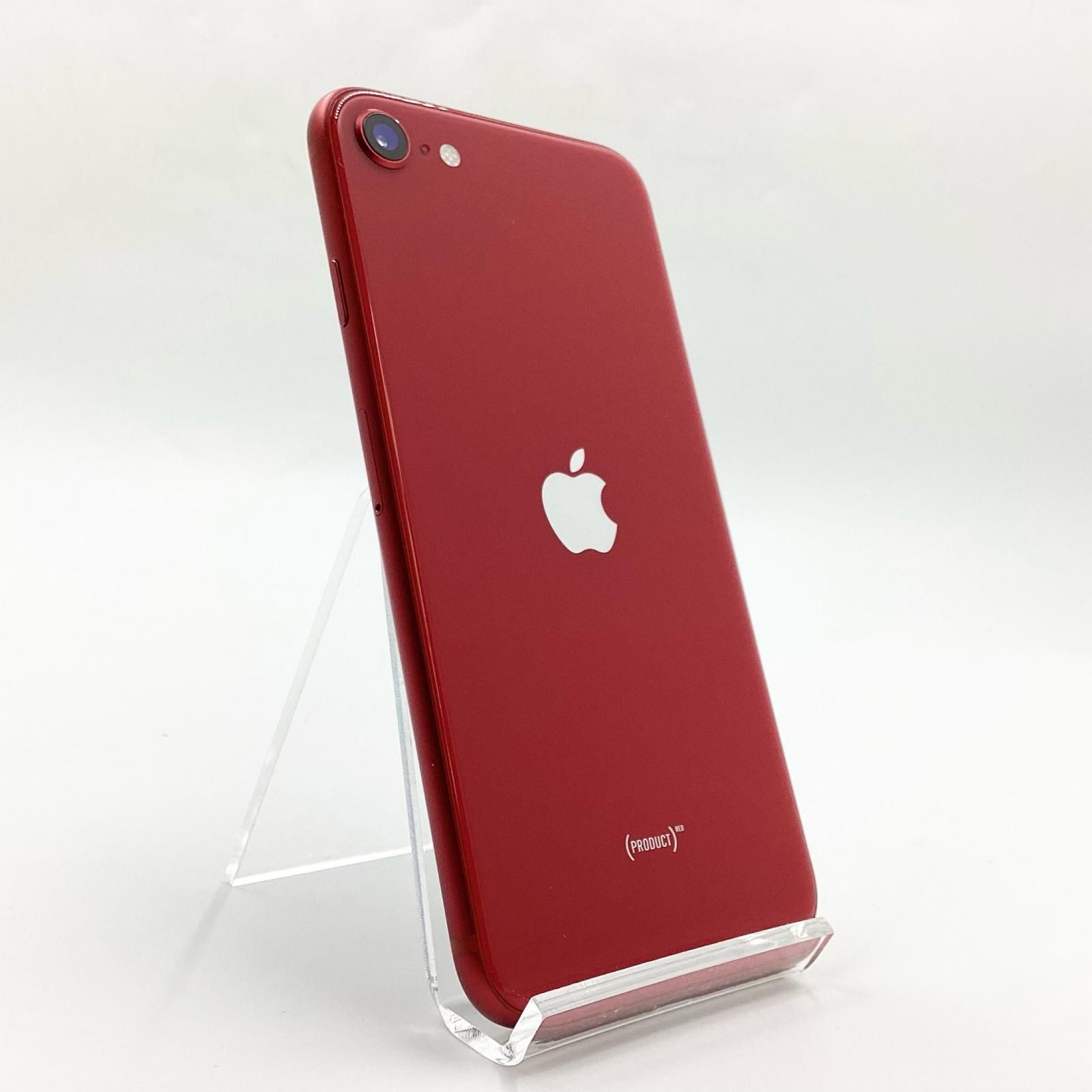 【全額返金保証】【最速発送】Apple iPhone SE（第2世代） 256GB (PRODUCT)RED au 動作確認済 79% 白ロム