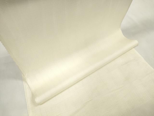 平和屋着物＊夏物 長襦袢 反物 着尺 駒絽 生成り色 ♥ DAAW7744zzz