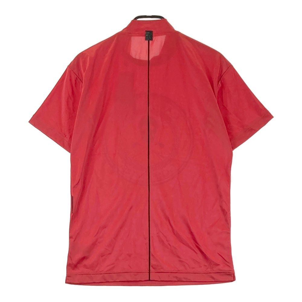 サイズ 44 MARK-LONA マークアンドロナ ハイネック 半袖Tシャツ スカル レッド系 240101469278 ゴルフウェア メンズ ストスト
