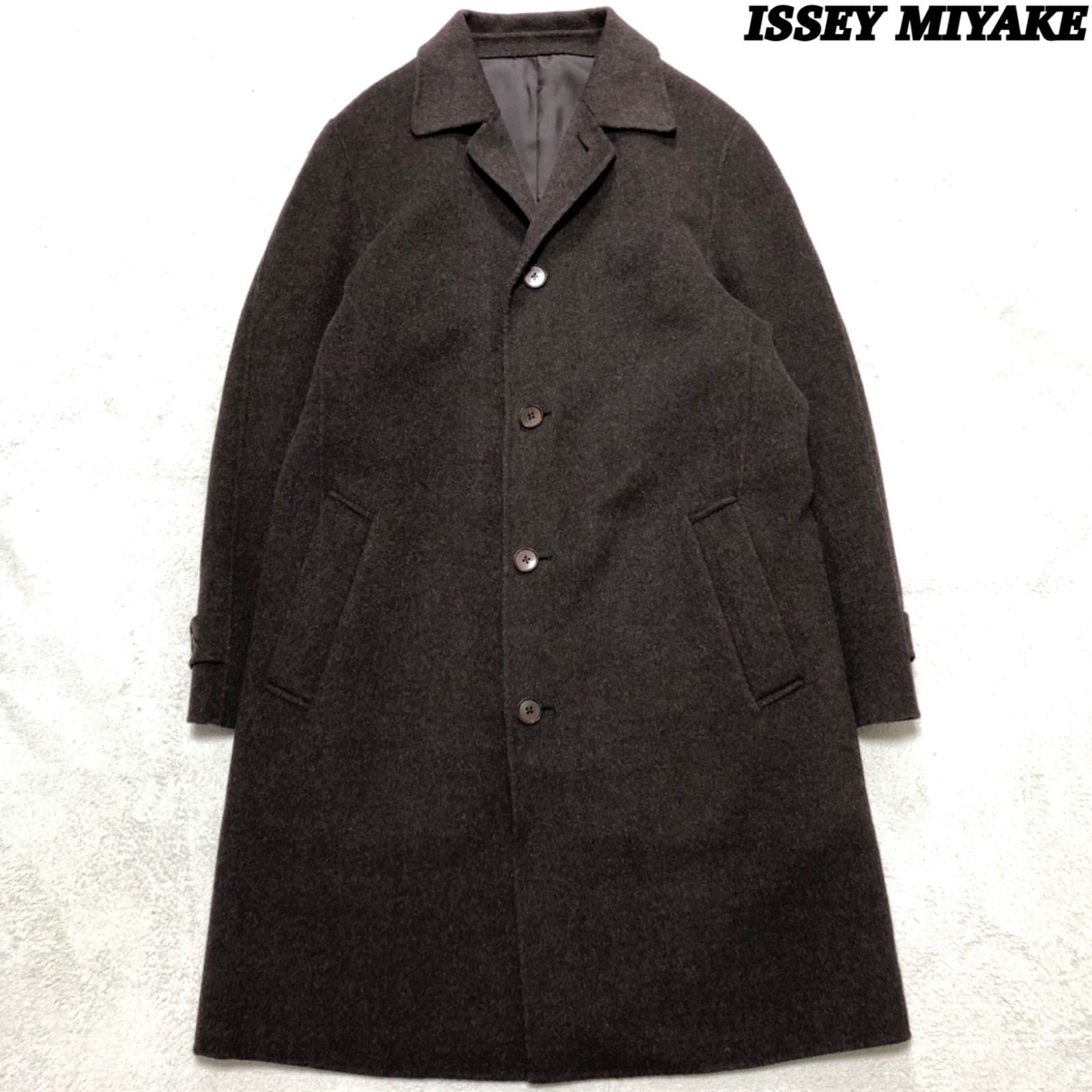 ISSEY MIYAKE / IM MEN カシミヤ バルマカーンコート ウール Mサイズ