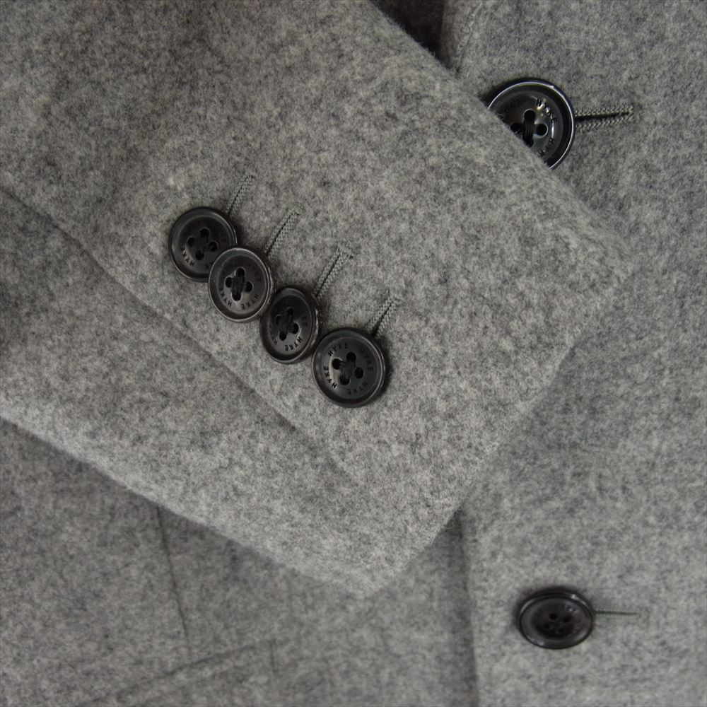 HYKE ハイク コート 142-17027 WOOL COAT ウール ロング チェスター