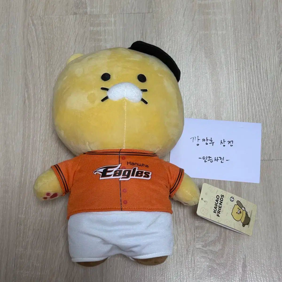 最新作，人気セール Hanwhae Eagles(ハンファ・イーグルス) チュンシク ぬいぐるみ v2 記念グッズ