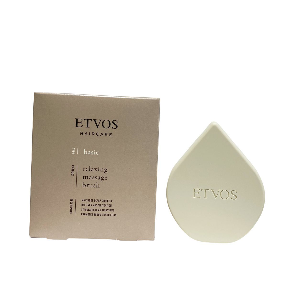 エトヴォス リラクシング マッサージブラシ ベージュ 5個セット ETVOS ヘアケアグッズ スカルプブラシ 頭皮ケア マッサージ 頭皮ブラシ ヘッドスパ