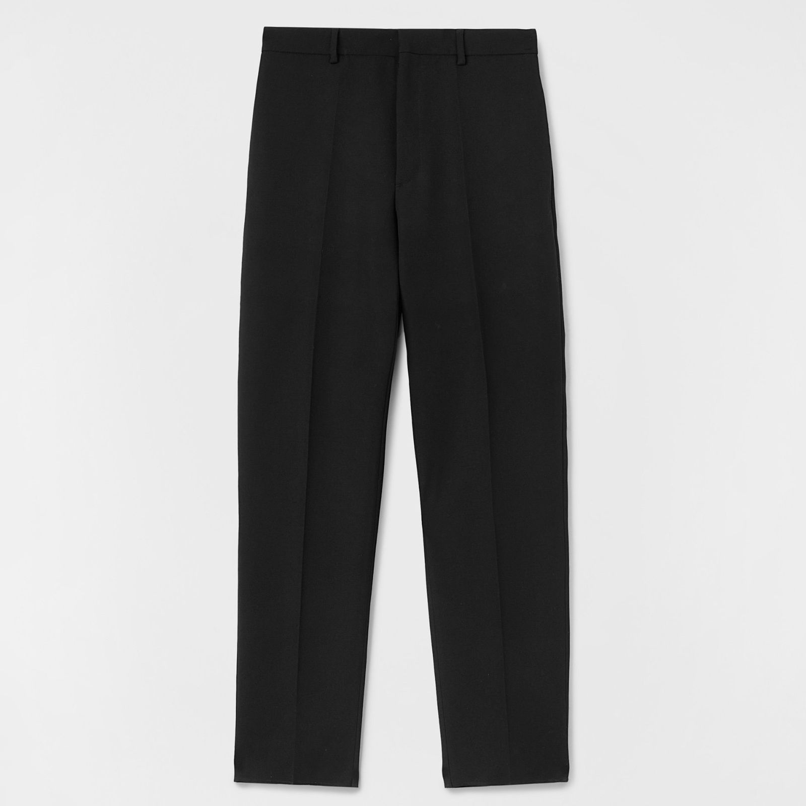 JIL SANDER｜ジルサンダー ウール ギャバジン テーパードパンツ J21KA0011