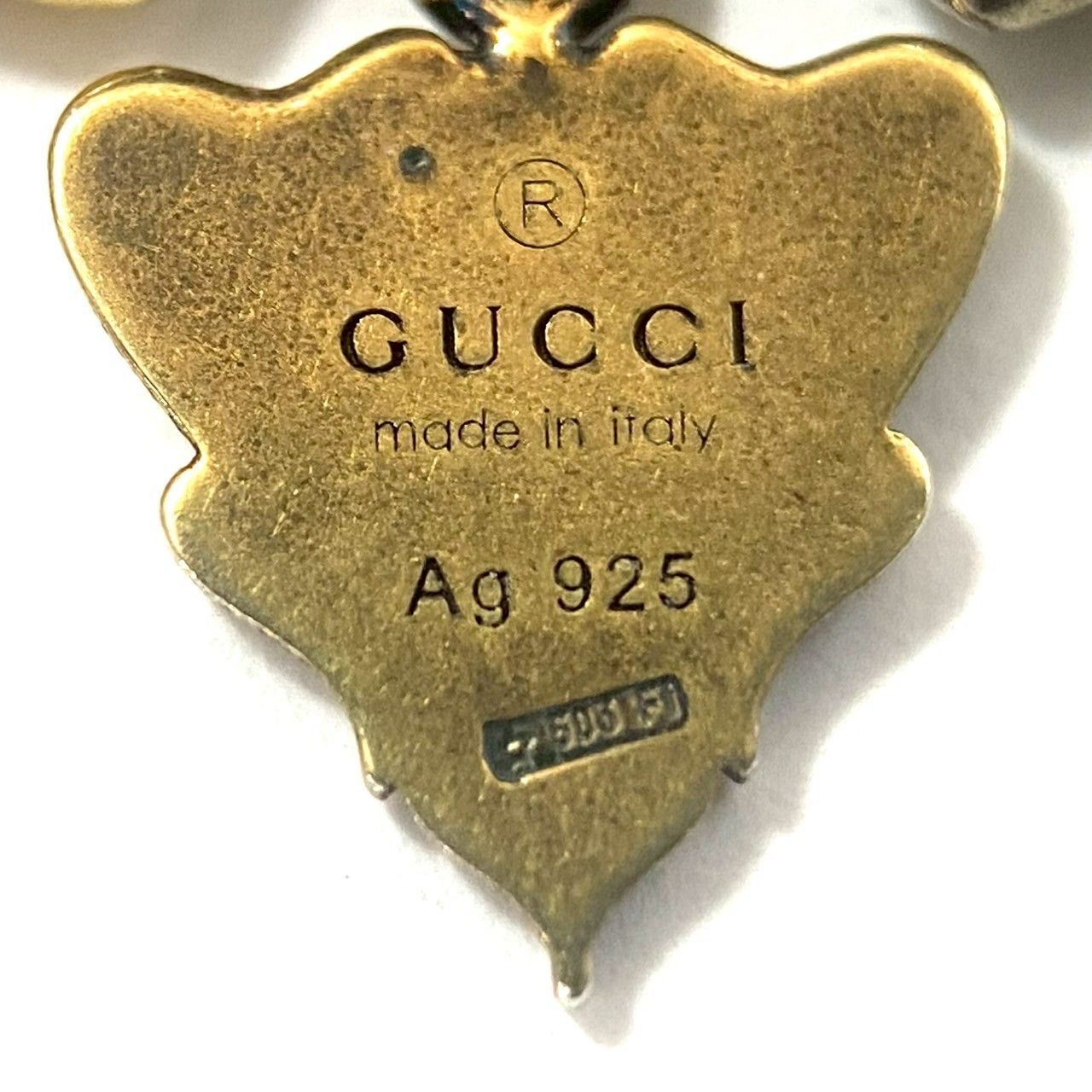 グッチ　フライングピッグブローチ GUCCI Resin Flying Pig Brooch Pink 1423774 | FASHIONPHILE