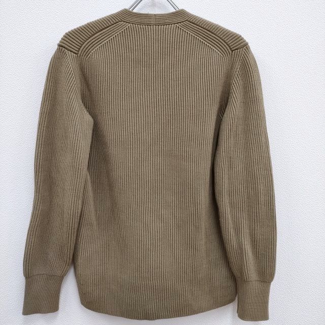 AURALEE Vネック リブ SUPER FINE WOOL RIB KNIT P/O A6AV06RK サイズ0 セーター ニット ベージュ レディース  オーラリー【中古】4-0211T♪ - メルカリ