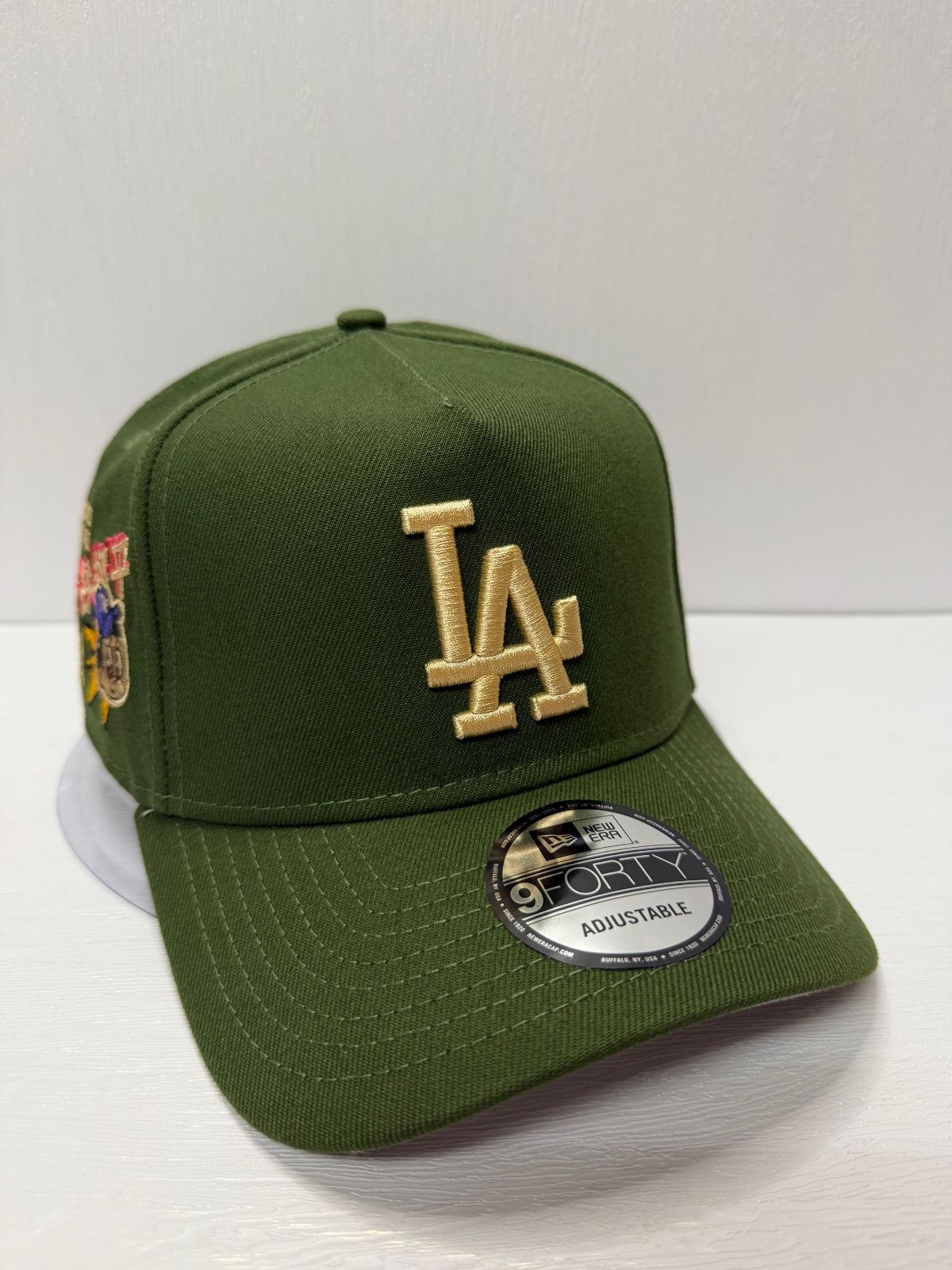 Newera ロサンゼルスドジャース 大谷翔平 9forty A-FRAME スナップバックキャップ オリーブ