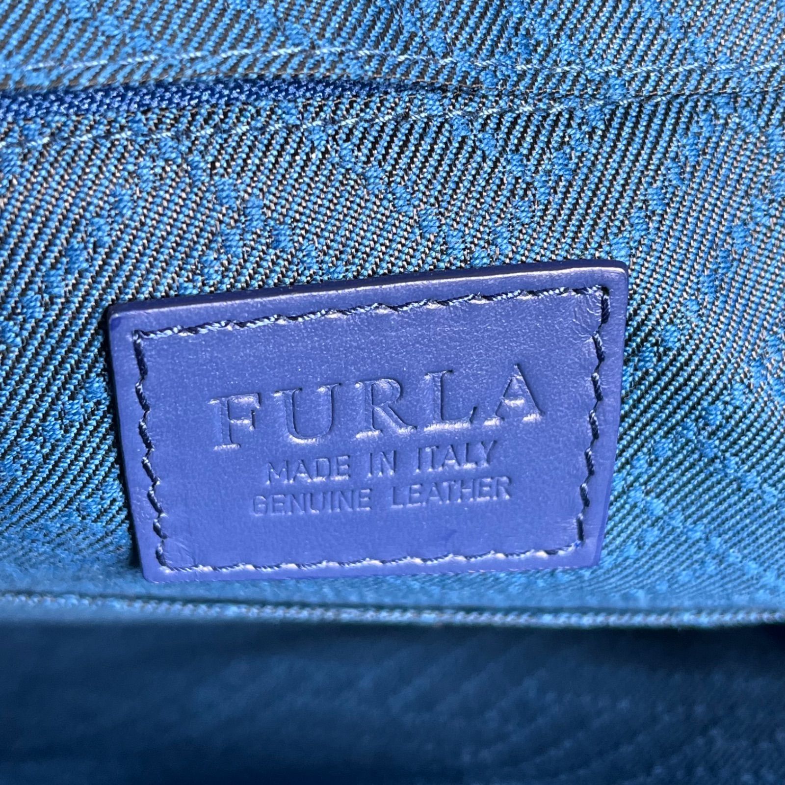 ストラップ欠品】 FURLA フルラ ZEUS ゼウス レザー スエード ビジネス