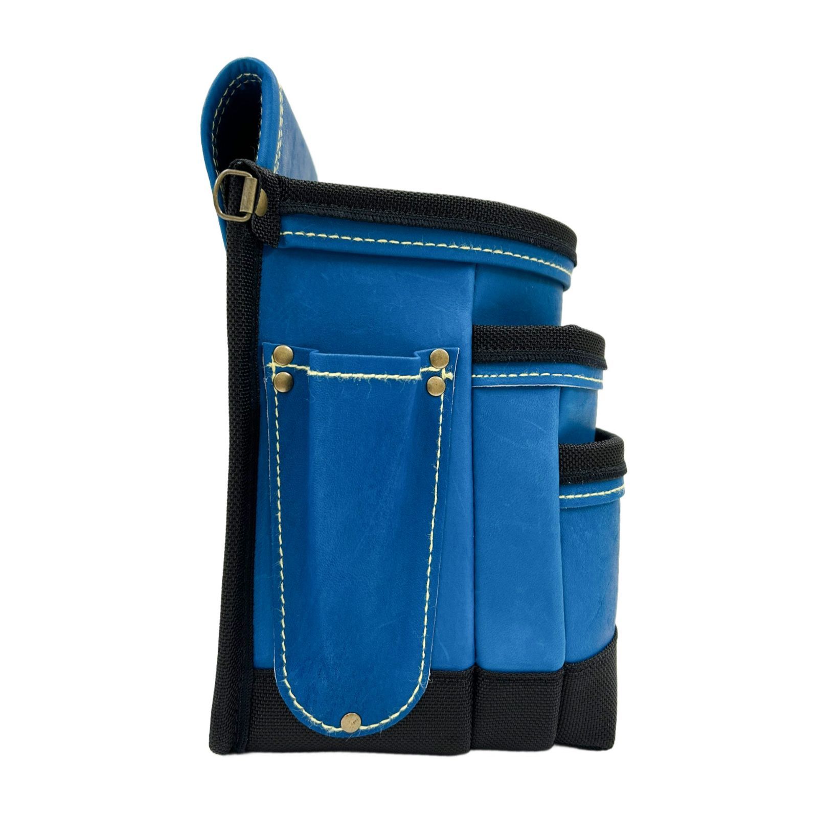 KNICKS 青バリスティック3段腰袋 限定品 KNICKS】ニックス 腰袋