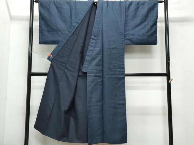 平和屋着物●男性 紬 アンサンブル 100亀甲 正絹 CAAY2801vf