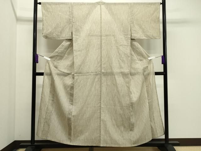 平和屋着物▽小紋　単衣　よろけ縞　洗える着物　AAAU8680fy 平和屋着物▽小紋 単衣 よろけ縞 洗える着物 AAAU8680fy