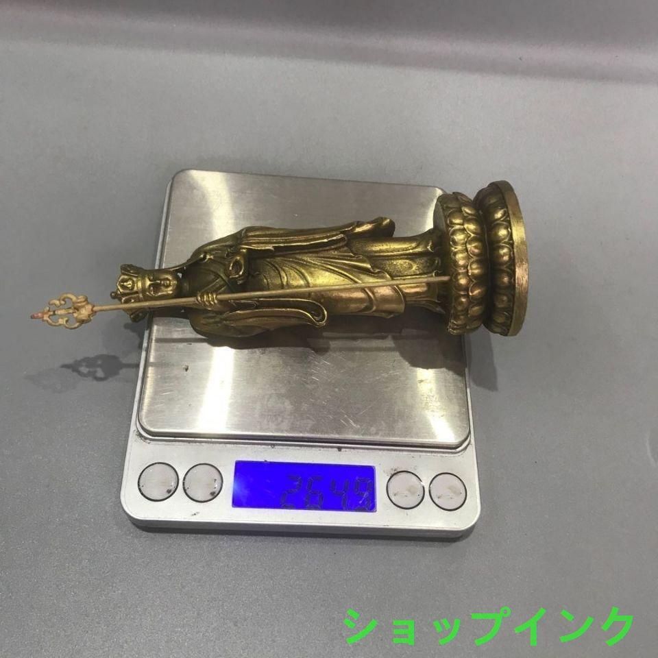 仏教美術 仏像 地蔵王仏像 銅製 銅器 工芸品 美術品 置物 仏教美術 地蔵王 仏像 銅像 銅仏 工芸品 美術品 置物 - メルカリ