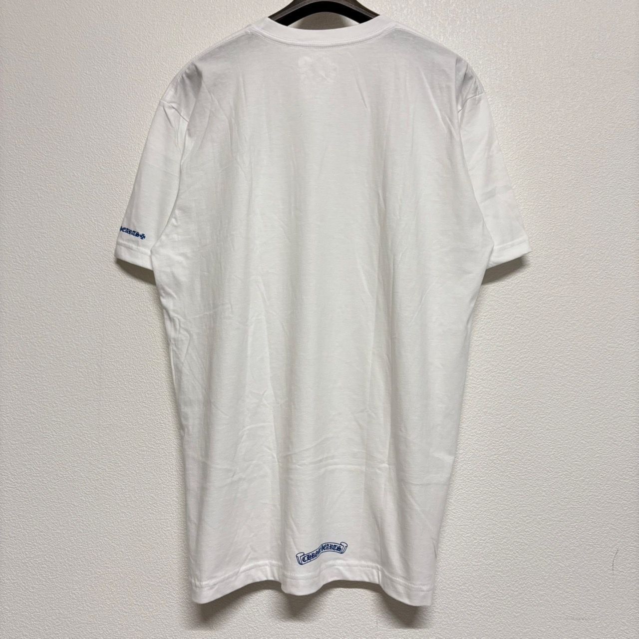 CHROME HEARTS (クロムハーツ) サイドロゴTシャツ　白　未使用 CHROME HEARTS クロムハーツ CH T-SHIRT TOKYO LTD バック英字