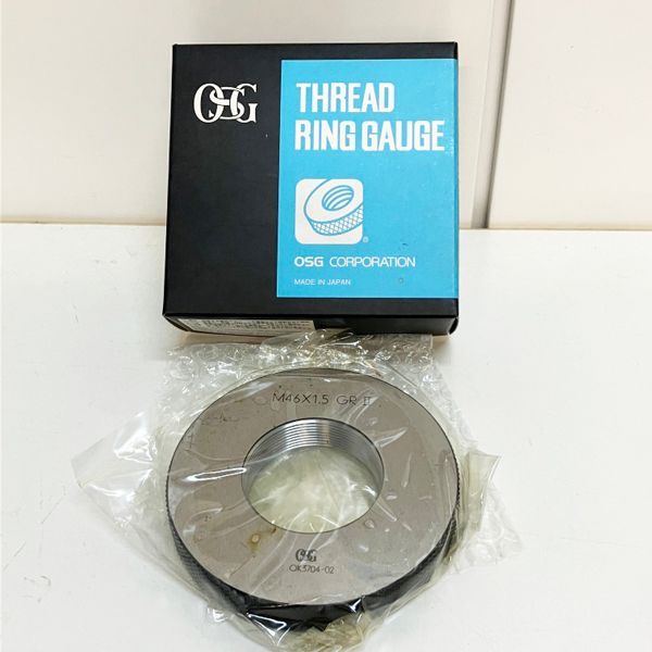 OSG　ねじ用限界ゲージ（ＬＧ）　工作用止まりねじリングゲージ　WR 8X1 オーエスジー(OSG) ねじ用限界リングゲージ LG WR LG WR 2A 1-1&frasl;2-8UN