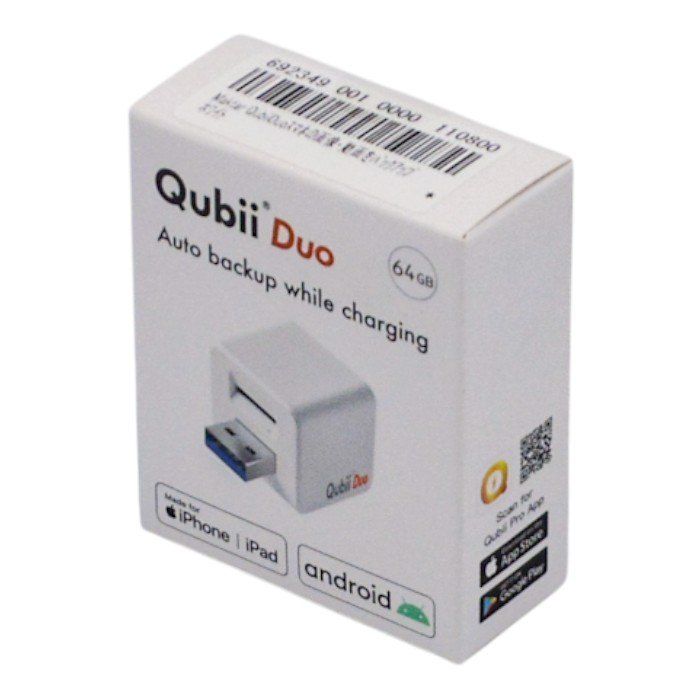 未開封品 Qubii Duo キュービーデュオ USB-A 64GBマイクロSDカード付き 