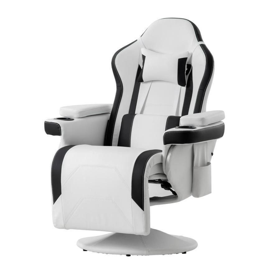 ゲーミングチェア 白 ソファ クライニングチェア オフィスチェア ワークチェア 疲れない椅子 chair デスクチェアJN075
