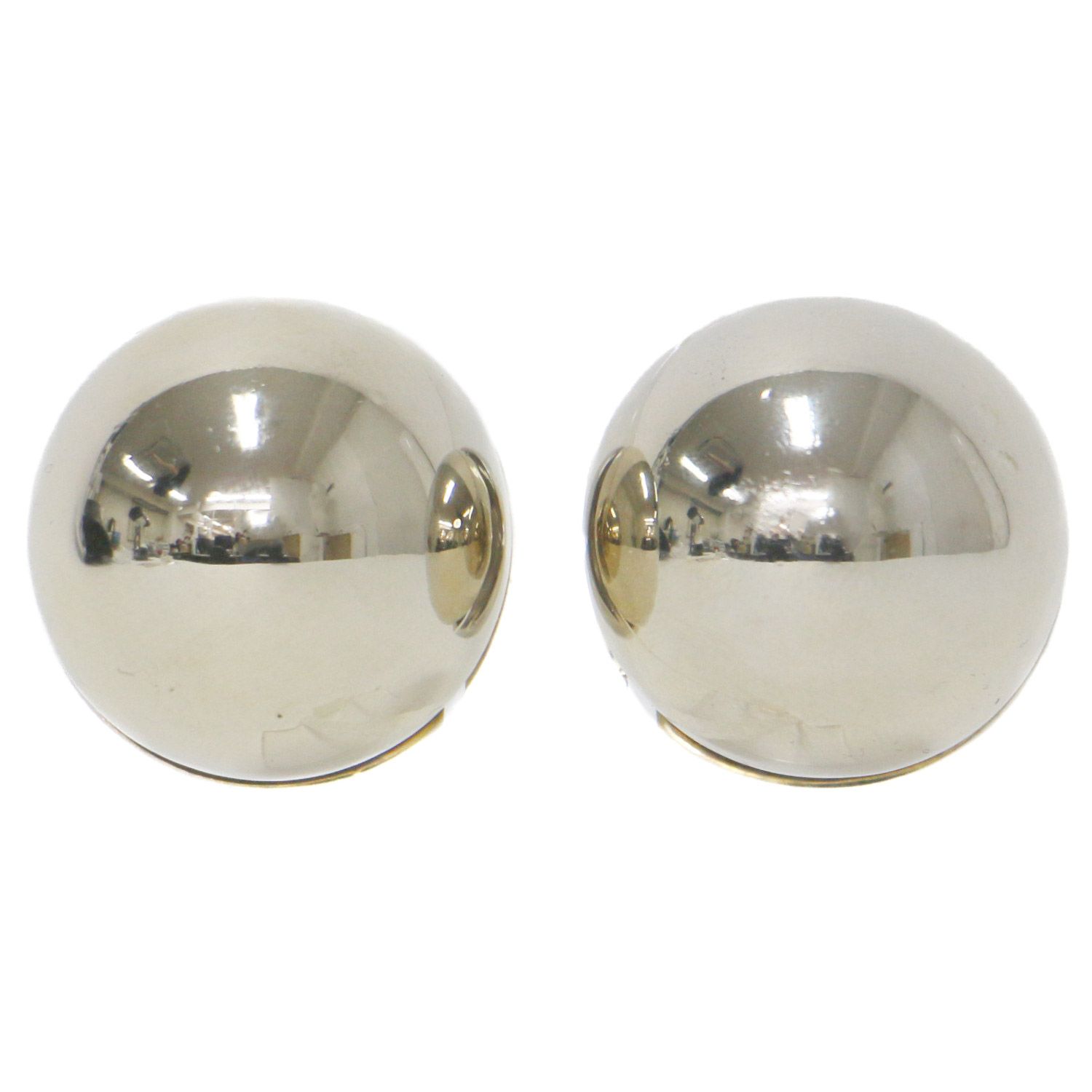 MAYU マユ ピアス 23秋冬 ゴールド ボール 球体 片耳用 2個セット 25mm 