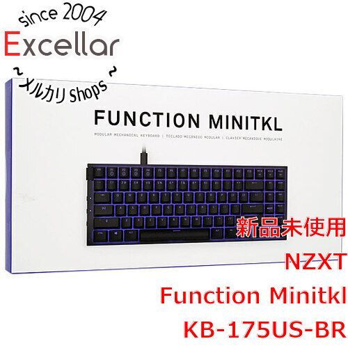 bn:15] NZXT ゲーミングキーボード Function Minitkl KB-175US-BR