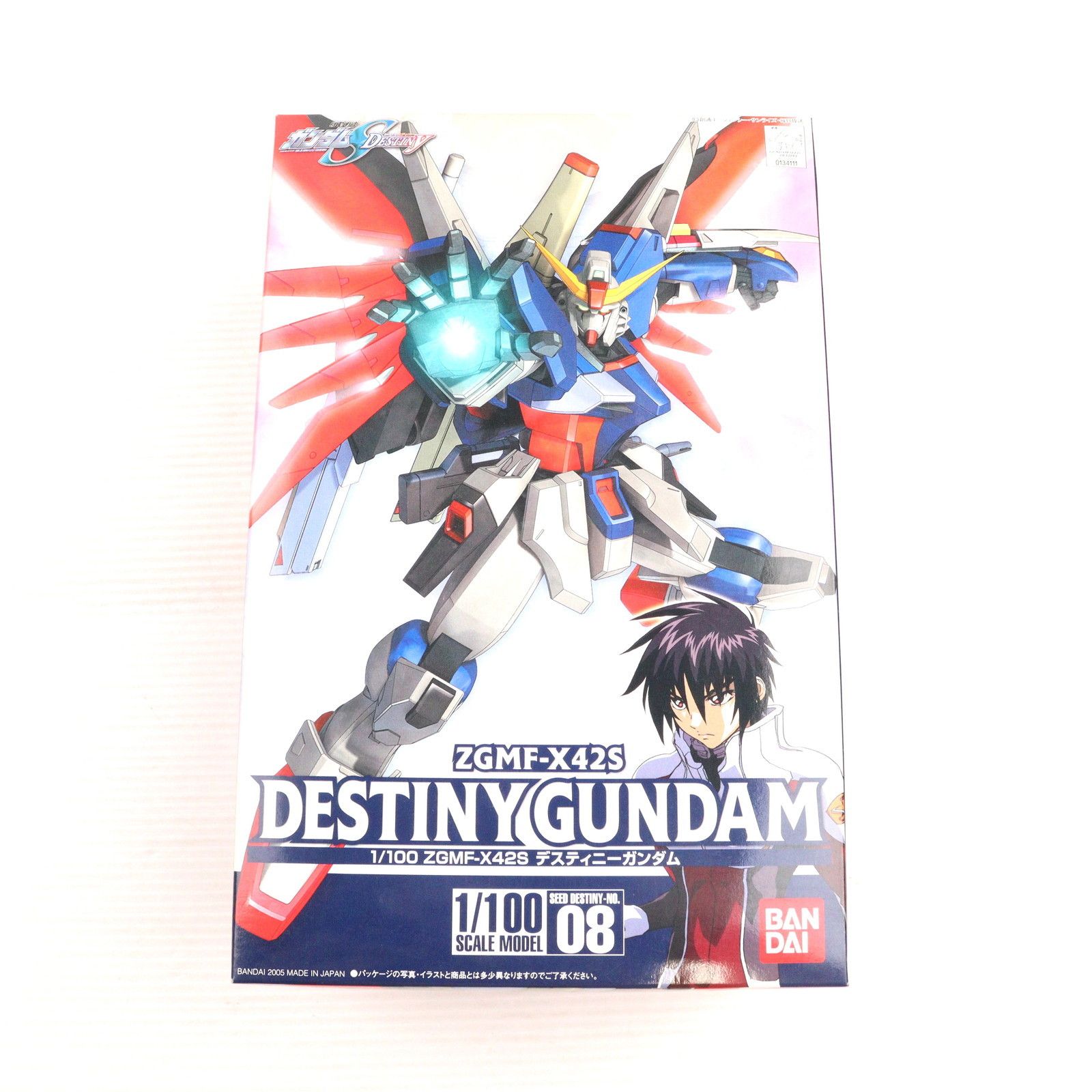 初回特典付属 1⁄100 NO.08 ZGMF-X42S デスティニーガンダム 機動戦士