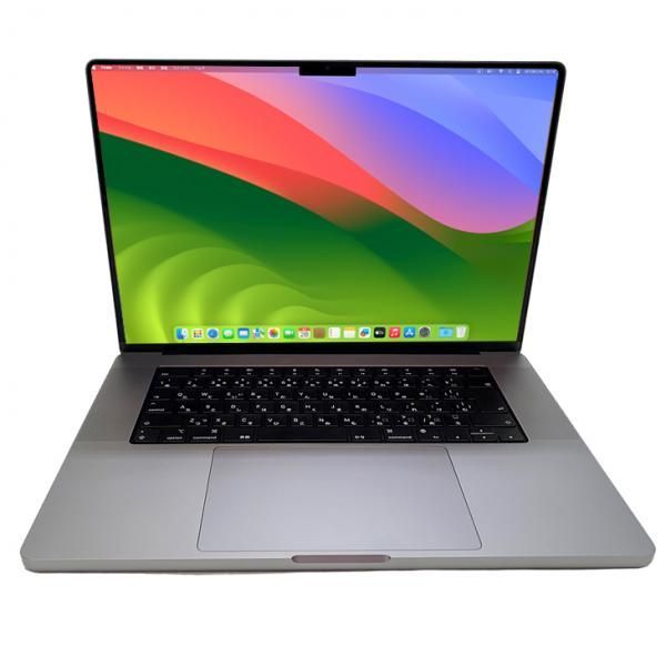 Apple MacBook Pro 16inch MK183J A A2485 Late 2021 TouchID 選べるOS [Apple M1  Pro 10コア 16G SSD512GB 無線 BT カメラ 16.2 Space Gray 純箱] ：美品