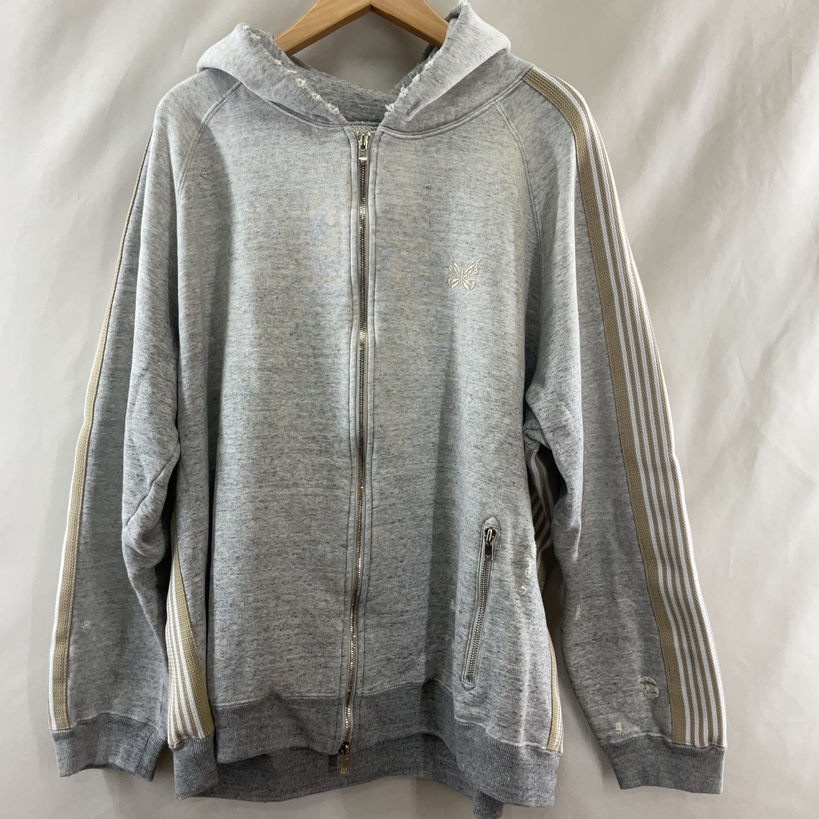 needles LHP 別注　トラックフーディ　パーカー　グレー　M 7845131242-020_MAIN.jpg?v=