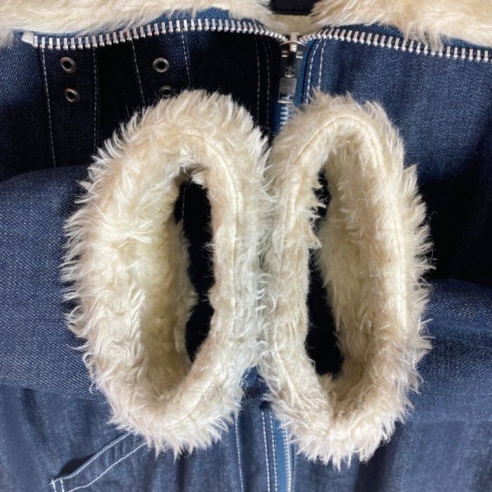 ☆STUSSY ステューシー デニム B-3ジャケット ネイビー sizeXL