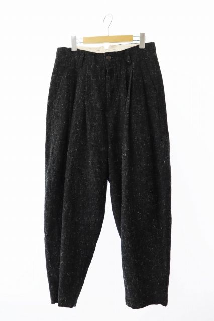人気を誇る calmlence カームレンス 23AW Triple Pleated Wide Tapered パンツ