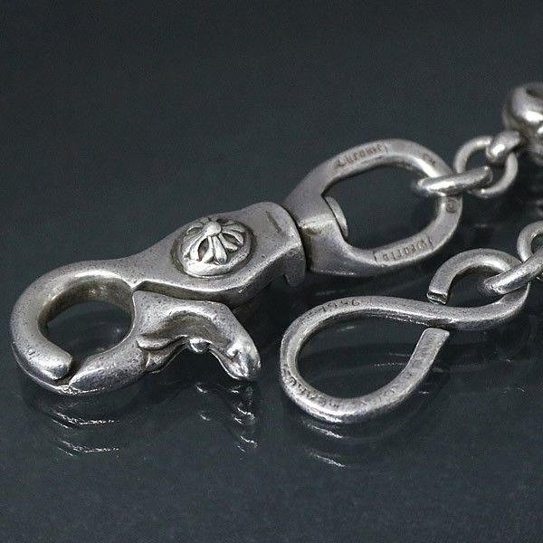 クロムハーツ　ウォレットチェーン　クロスボール　ショート CHROME HEARTS（クロムハーツ） 1BALL SHORT-S 1クリップショート#1