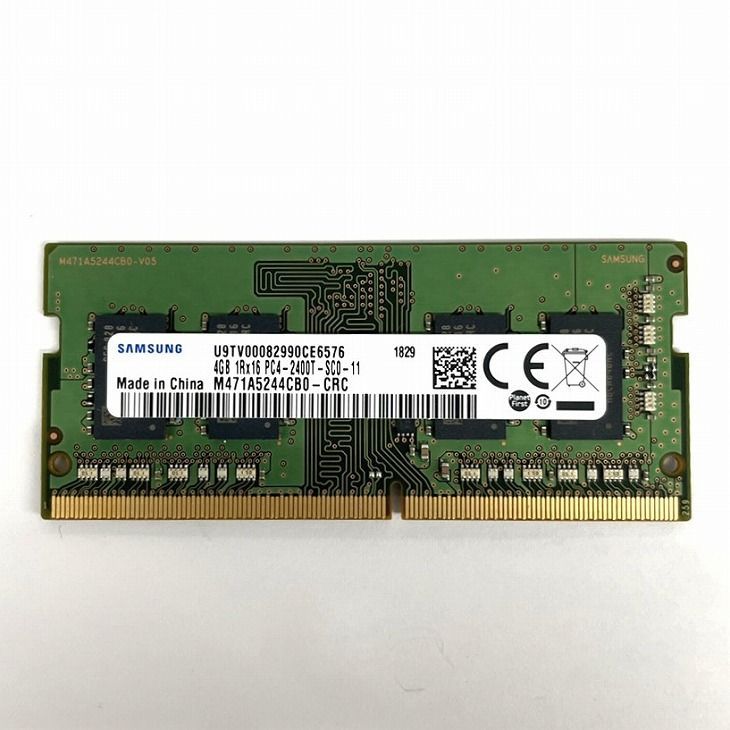 【フォロワ割】メモリ DDR4 4GB ノートパソコン用 ノートPC パソコン おまかせ