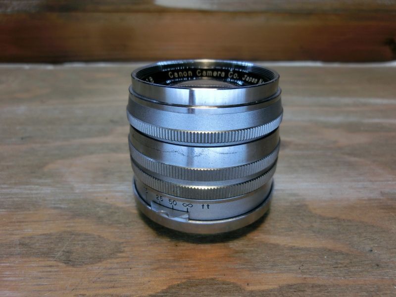7443 Canon LENS 50mm 1.8 ライカ L39マウント