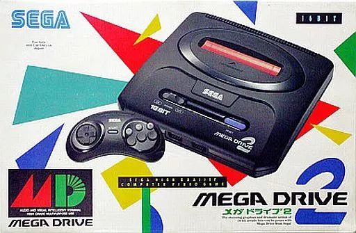 メガドライブハード メガドライブ2 本体