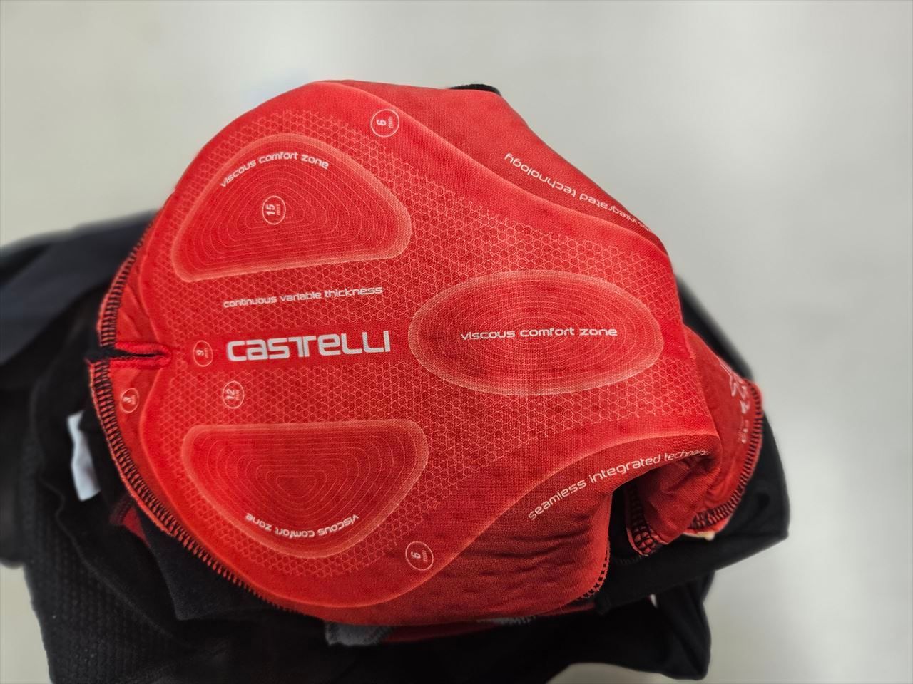 カステリ　XL □ CASTELLI size:XL カステリ サイクルウェア ビブタイツ