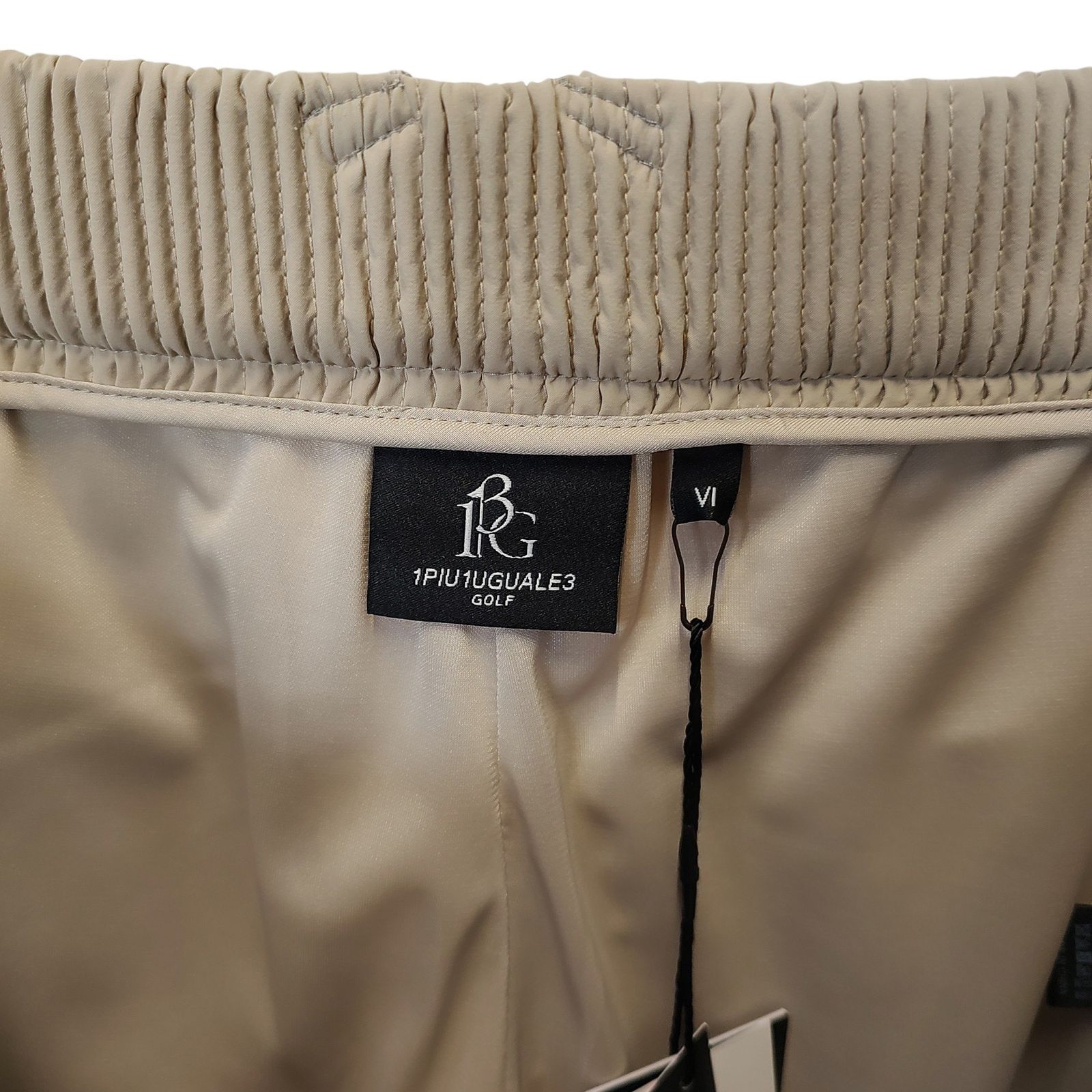 サイズS【未使用】1PIU1UGUALE3 GOLF リブパンツ ベージュ 楽天市場】【中古】1piu1uguale3 golf「RIB PANTS」 フェイク