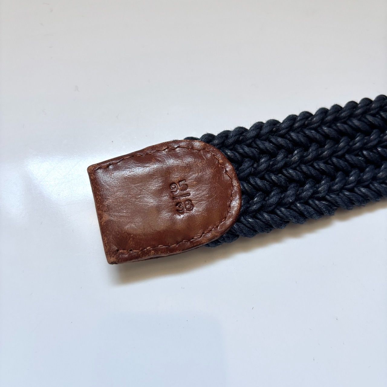Loro Piana ロロピアーナ メンズ ベルト レザー×キャンバス