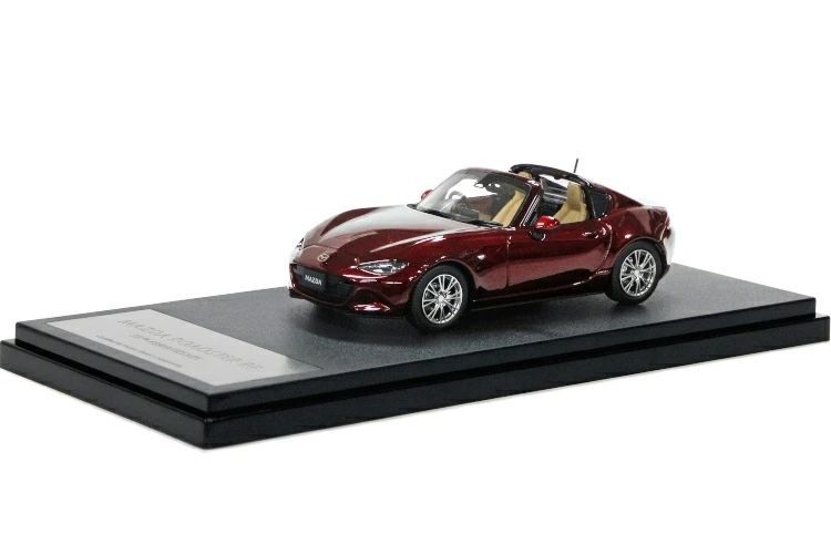ロードスター　ND アーティザンレッド　35周年特別仕様車　1/43 マツダ特注 1/43 ND ロードスター RF 35周年記念車 アーティザン