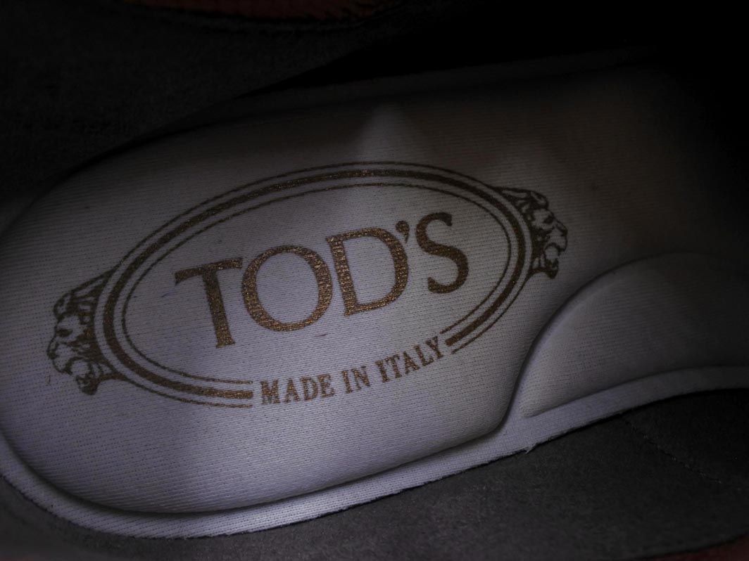 TOD S トッズ スリッポン スニーカー size3.5|茶 ◎レディース KIN-KAAI_COM