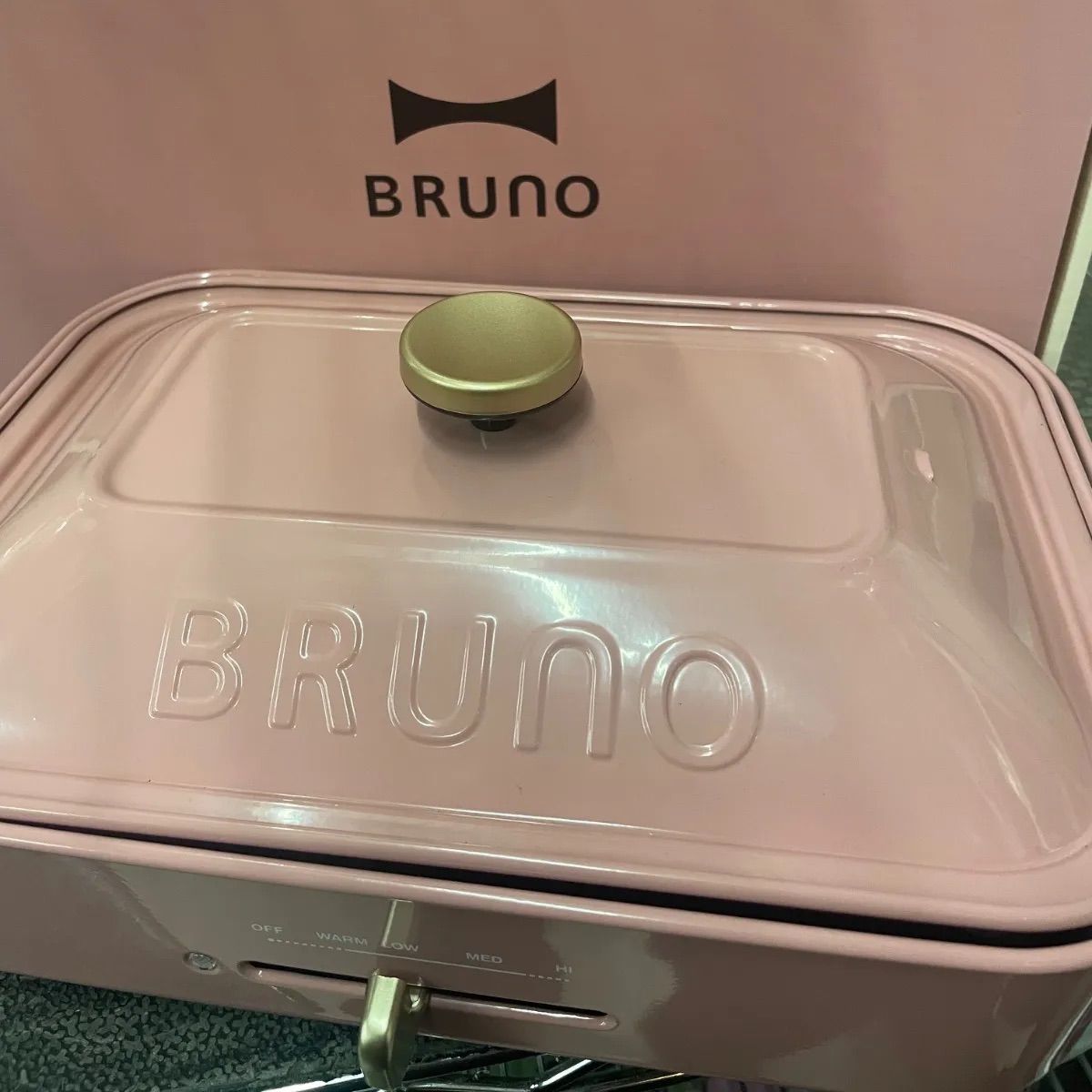 ♥品 BRUNO コンパクトホットプレート BOE021-RSPK