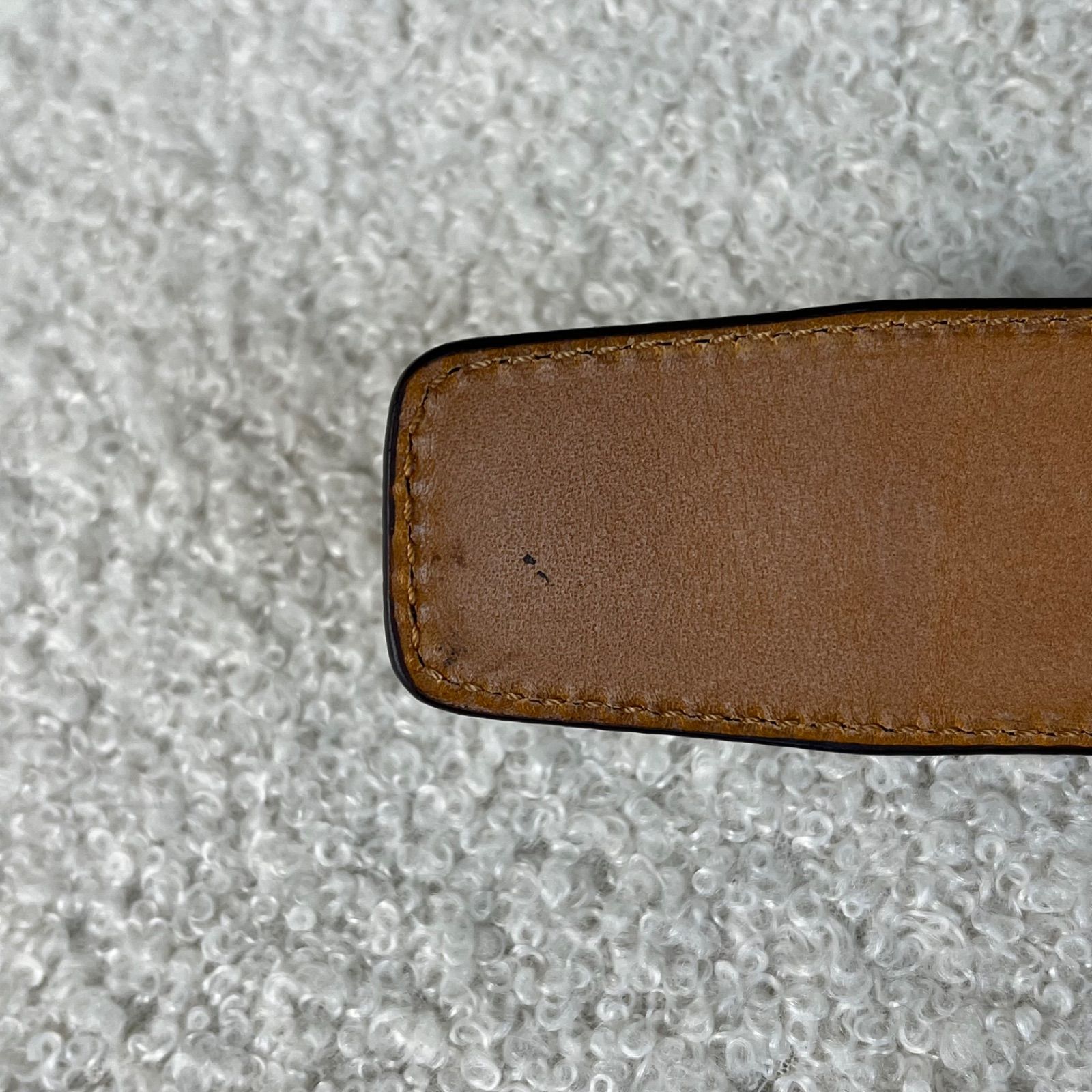 未使用級　MAGNANNI ベルト　レザー　ブラウン　保存袋付き 未使用級 MAGNANNI ベルト レザー ブラウン 保存袋付き - メルカリ