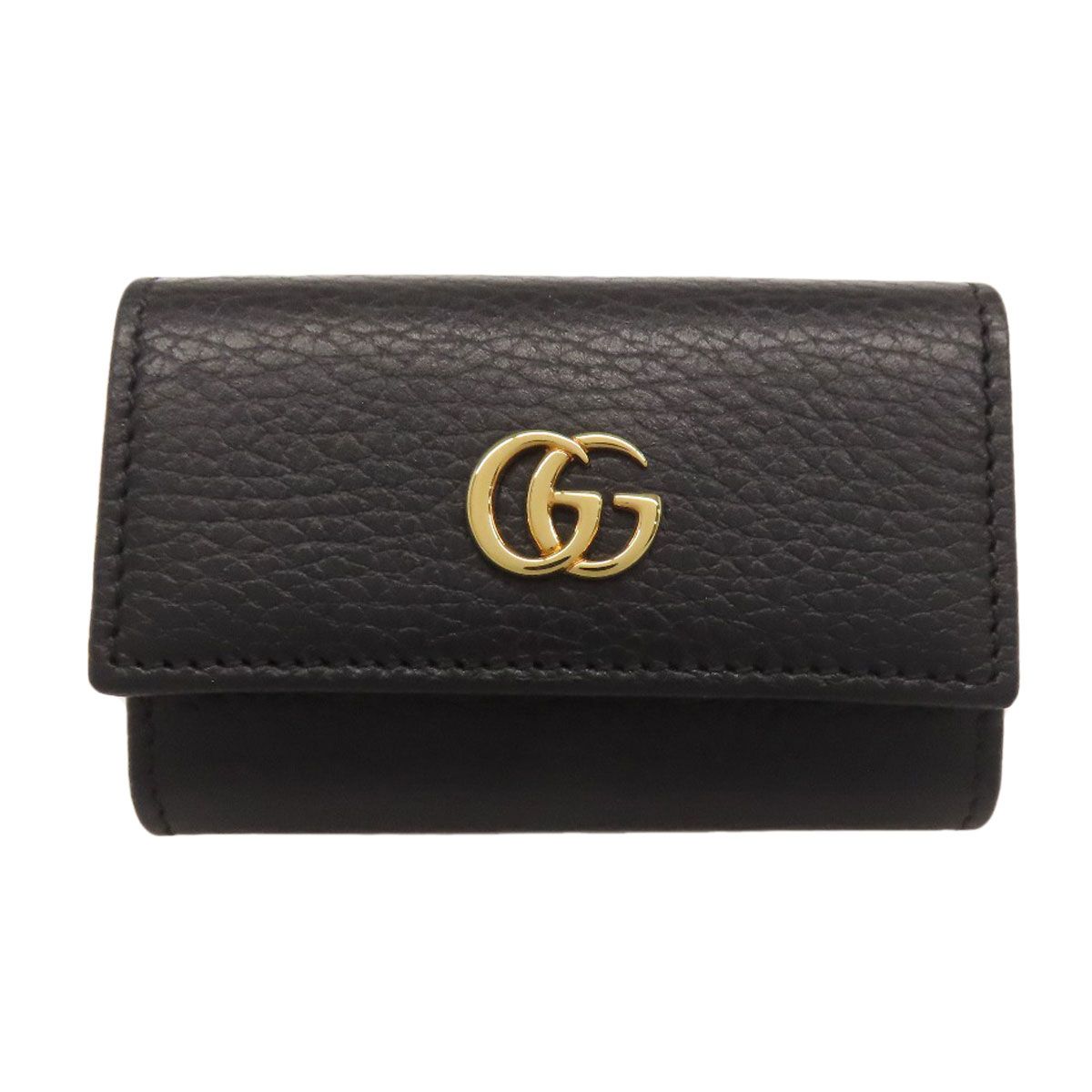 GUCCI グッチ 456118 GGマーモント キーケース カーフ レディース
