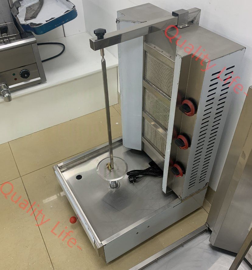 ケバブグリル LPガス グリルバーナー 自動回転 電動 単相 100V カウンター バー ケバブ WWW_KANDAIZUMI_COM