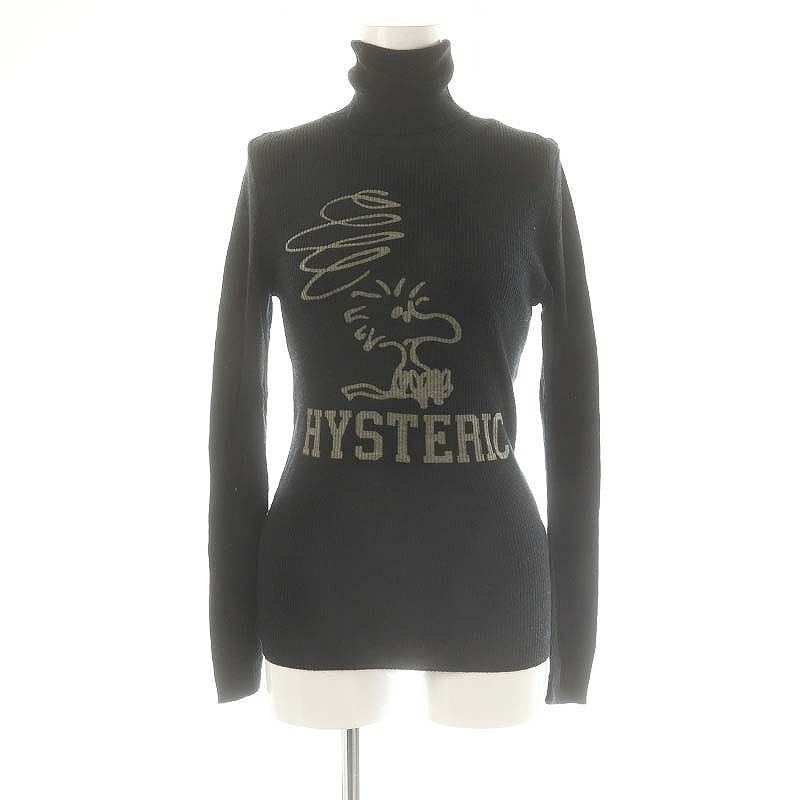 ヒステリックグラマー HYSTERIC GLAMOUR ×PEANUTS リブタートルプル 