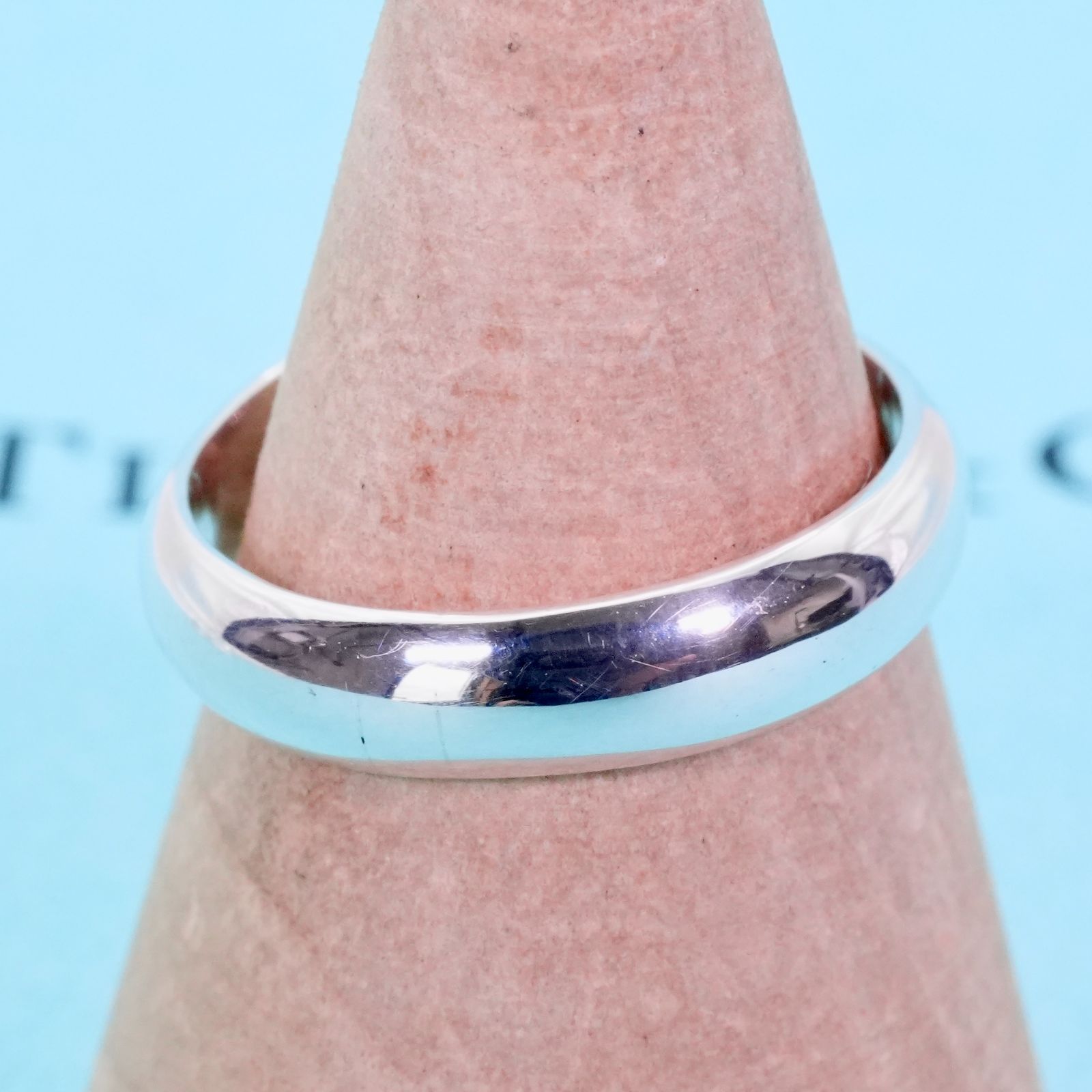 極美品7.5号 ヴィンテージ ティファニー ルビー コンビ リング/25-368  