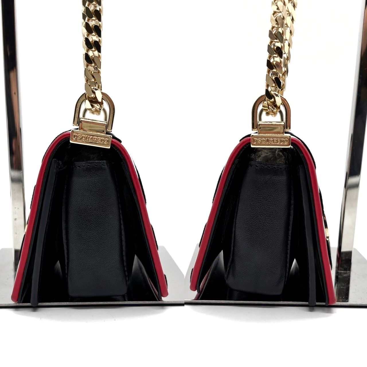 美品? DSQUARED2 ディースクエアード ショルダーバッグ トートバッグ