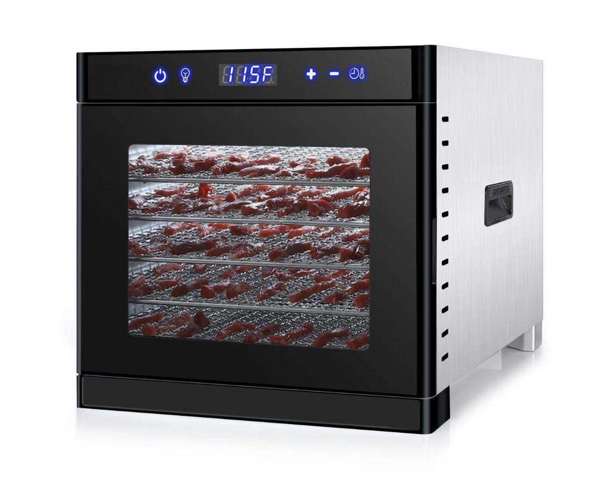 人気推薦◆フードドライヤー ソーラー脱水機食品乾燥機 ステンレス鋼凍結乾燥機シンプルな6層キッチン用省エネ