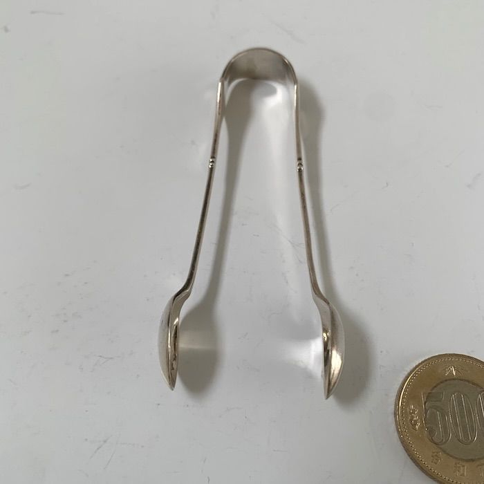 トング アンティーク シルバー シェフィールド 1898年