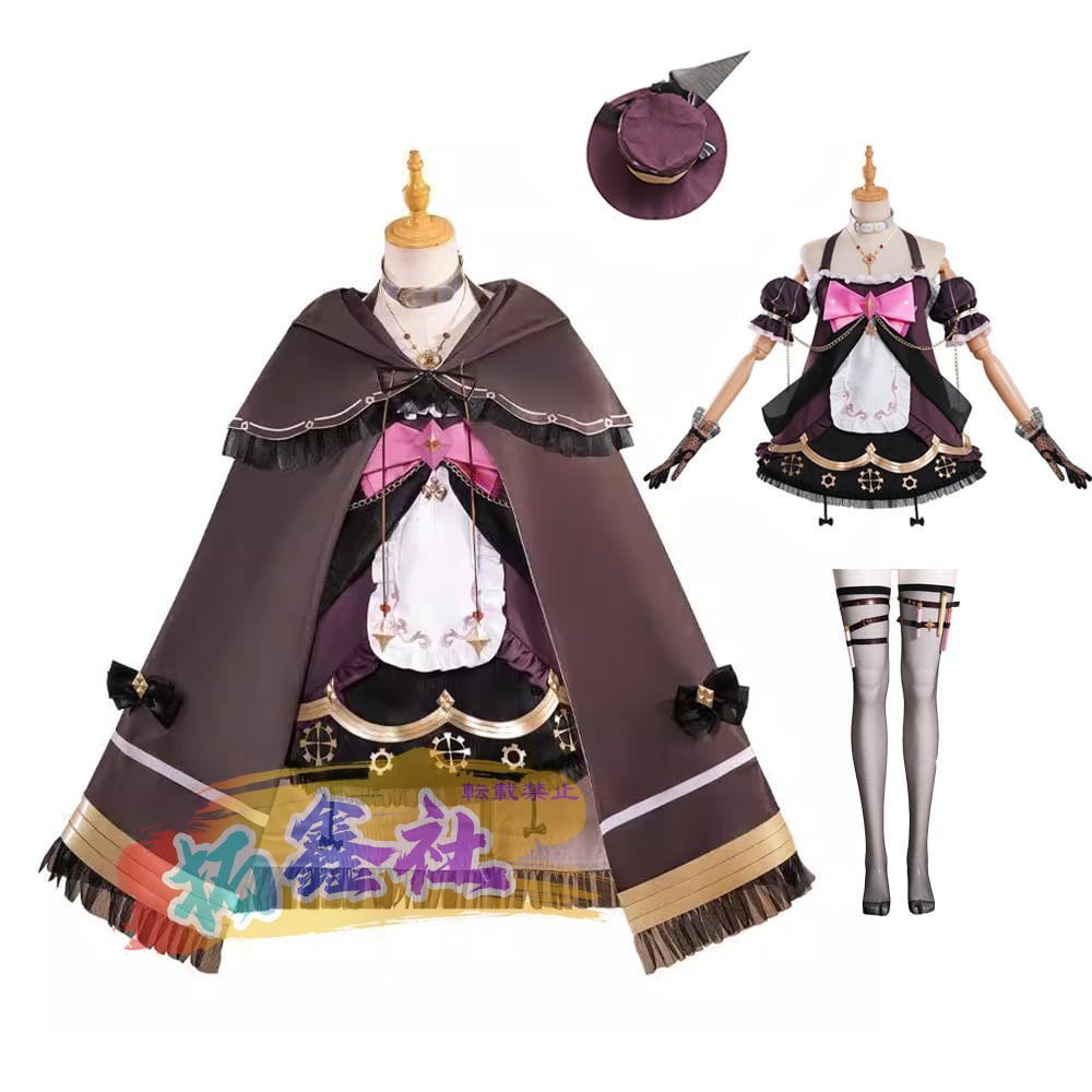 Vtuber 永雛タフィー コスプレエイスタフィー Ace Taffy Cosplay 衣装 帽 イベント仮装 コスチューム 学園祭 衣装 ハロウィン コス