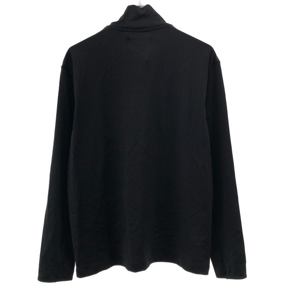 JH ジェイエイチ プラス 24AW HALF ZIP POLO ストレッチナイロン ハーフジッププルオーバー 1102420036 ブラック 3