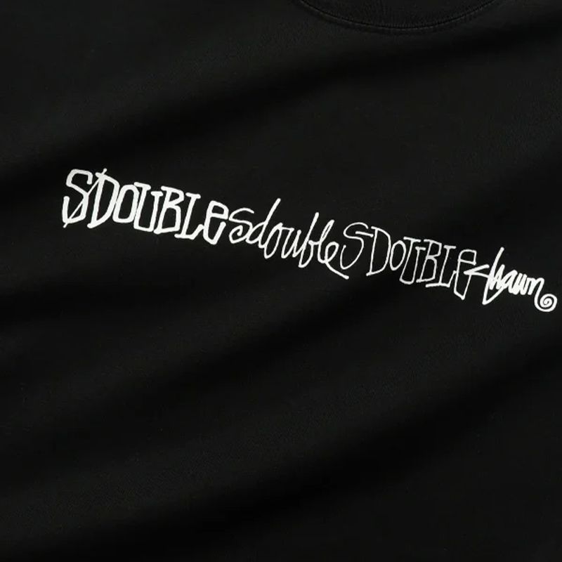 新品】エスダブル Tシャツ S/Double AU限定 Script Stack T